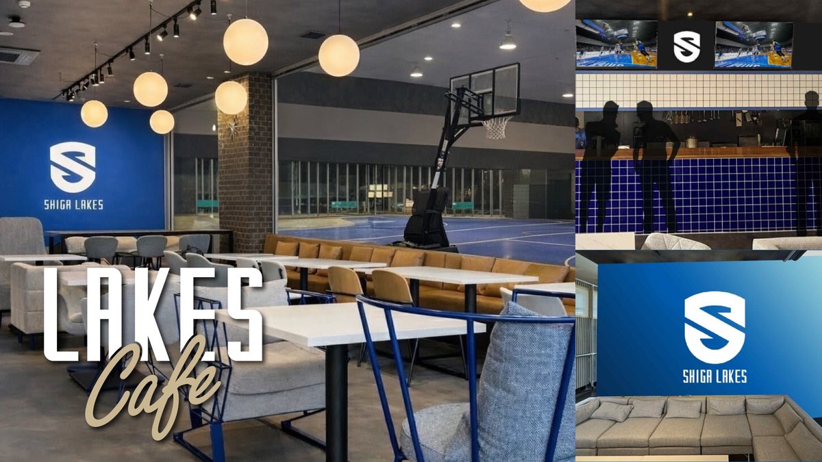 滋賀レイクス公式カフェ LAKES CAFEの店内